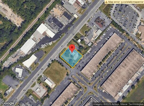  9707 Pulaski Hwy, Middle River, MD Parcel Map