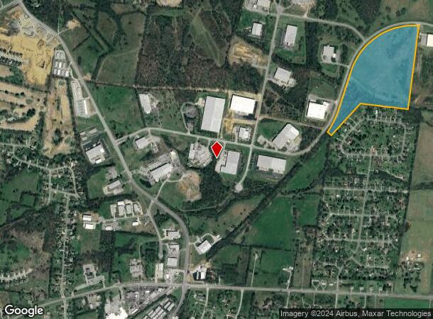  1386 Gateway Dr, Gallatin, TN Parcel Map