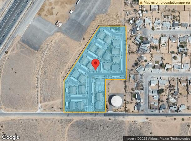  13500 Live Oak St, Hesperia, CA Parcel Map