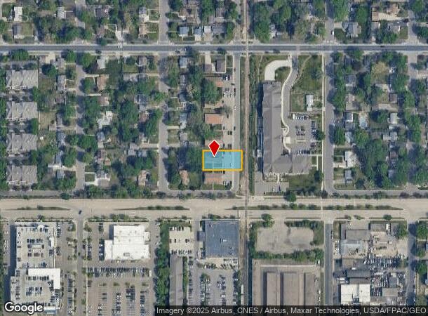  7632 Pleasant Ave, Minneapolis, MN Parcel Map
