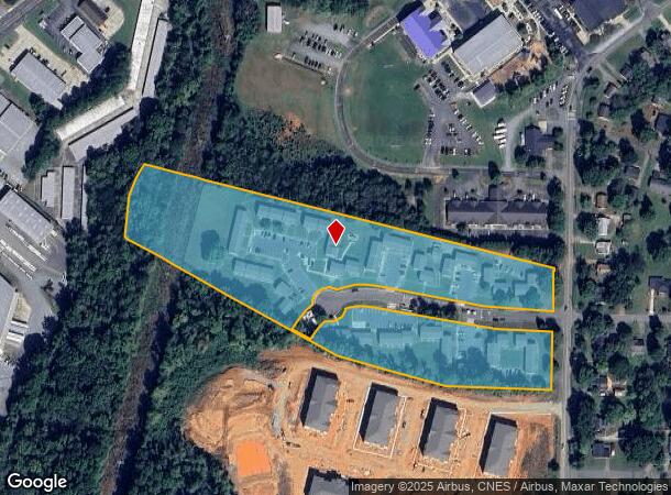  921 Tucker St, Burlington, NC Parcel Map