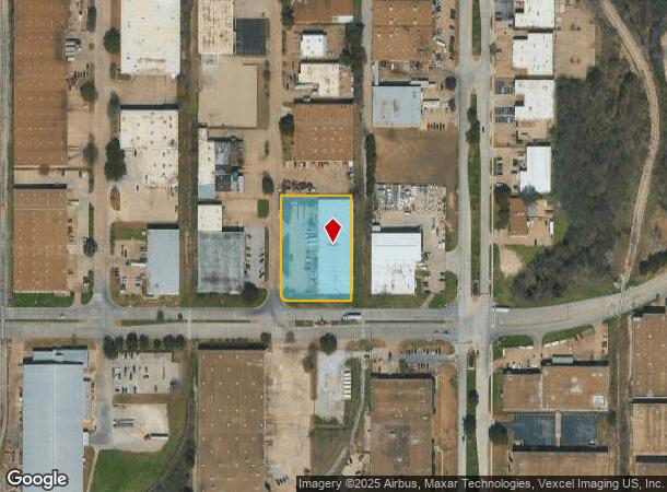  600 112Th St, Arlington, TX Parcel Map