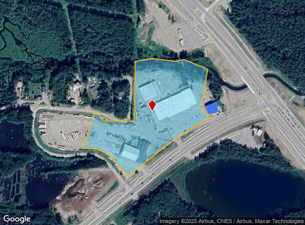  10927 W Big Lake Rd, Wasilla, AK Parcel Map