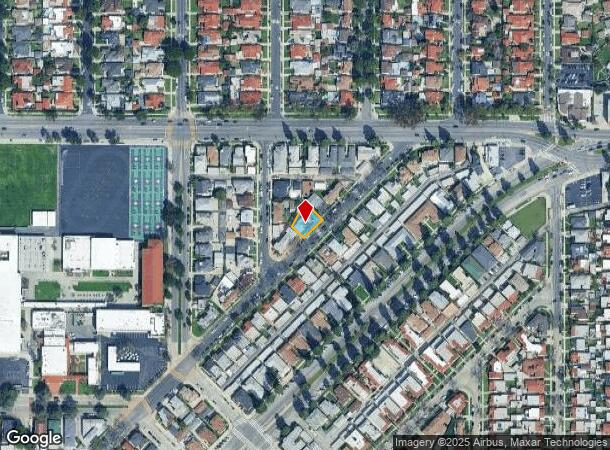  4091 Creed Ave, Los Angeles, CA Parcel Map