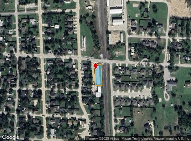  100 W Willow St, Sanger, TX Parcel Map