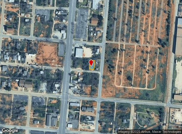 408 Washington St, Abilene, TX Parcel Map