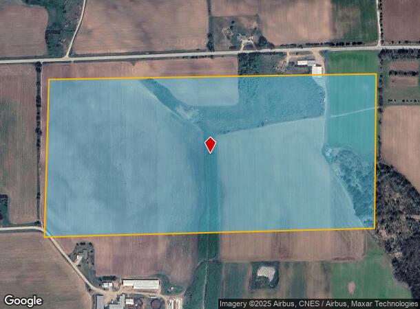  4393 Meadow 24Th Ln, Cornell, MI Parcel Map