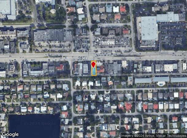  1556 E Commercial Blvd, Oakland Park, FL Parcel Map