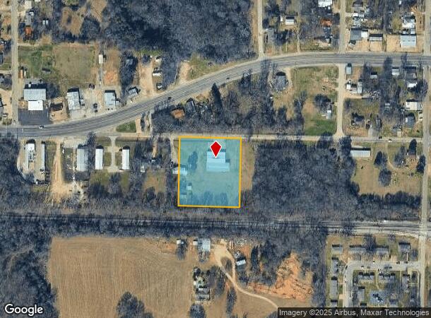  805 W Frank St, Grand Saline, TX Parcel Map