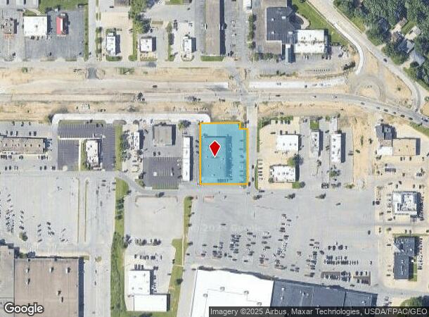 5925 University Ave, Cedar Falls, IA Parcel Map