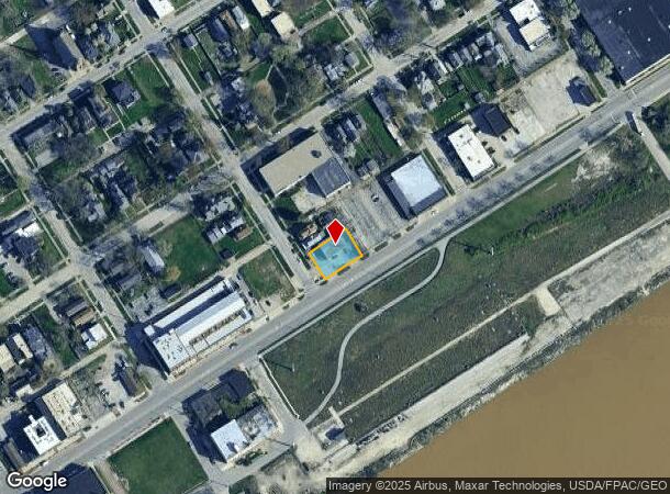 1201 N Summit St, Toledo, OH Parcel Map