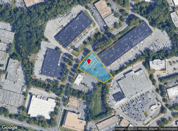  9030 Red Branch Rd, Columbia, MD Parcel Map