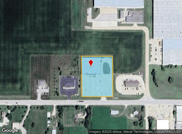 1003 Central Ave W, Clarion, IA Parcel Map