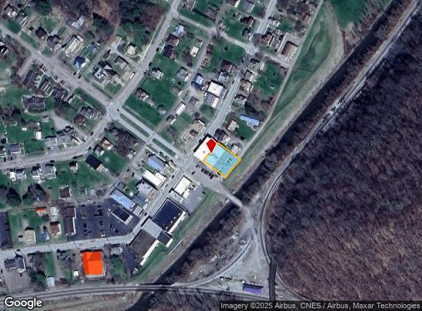  704 Main St, Rockwood, PA Parcel Map