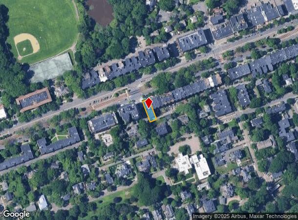 1093 Beacon St, Brookline, MA Parcel Map