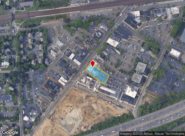 1020 Post Rd, Darien, CT Parcel Map