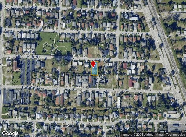  1133 W 30Th St, Riviera Beach, FL Parcel Map