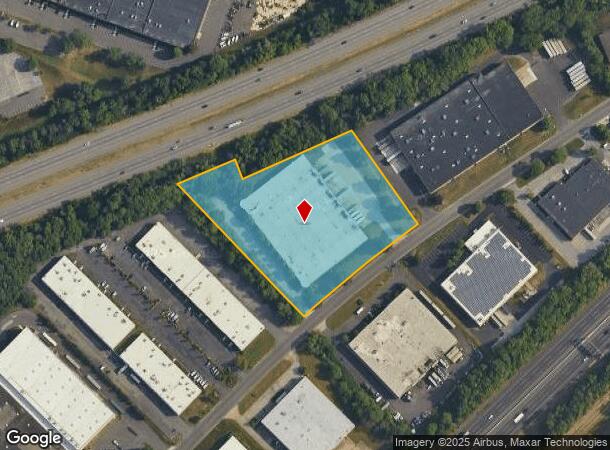  107 Gaither Dr, Mount Laurel, NJ Parcel Map