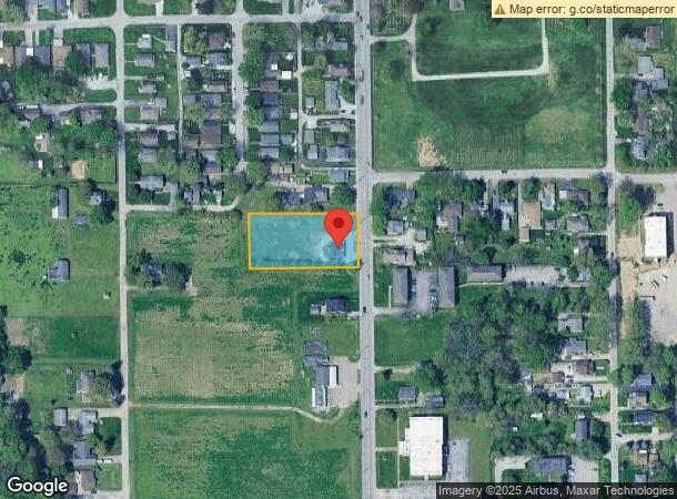  2850 S Meridian St, Indianapolis, IN Parcel Map