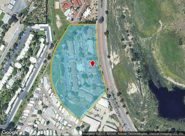 1203 S El Camino Real, Oceanside, CA Parcel Map