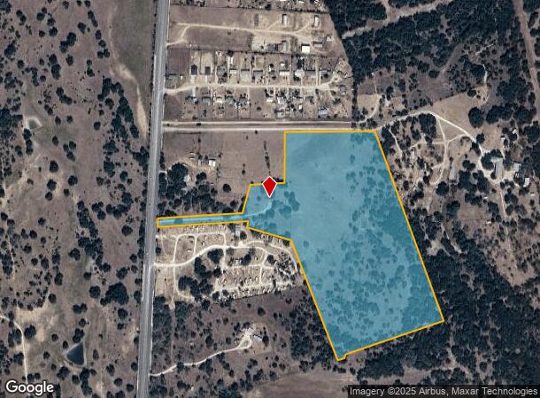  4150 N Highway 183, Liberty Hill, TX Parcel Map