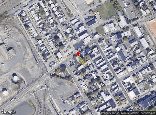  17 W 10Th St, Marcus Hook, PA Parcel Map