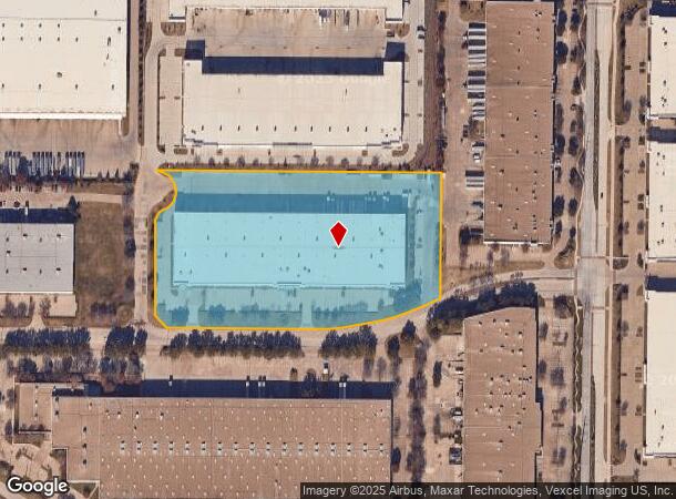 710 Gateway Blvd, Coppell, TX Parcel Map
