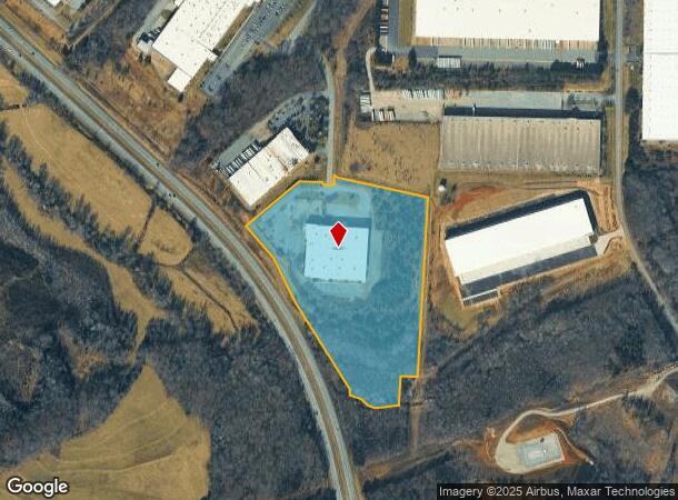 3211 Progress Dr, Lincolnton, NC Parcel Map