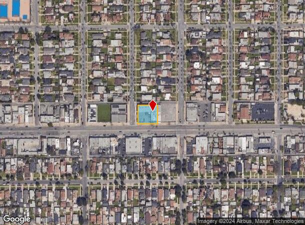  3819 W Slauson Ave, Los Angeles, CA Parcel Map