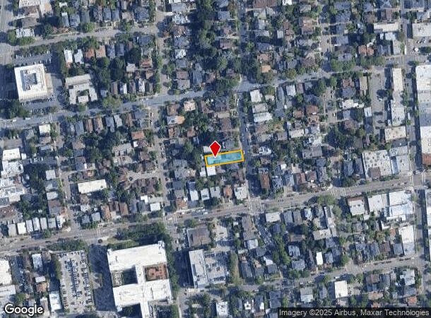2920 Hillegass Ave, Berkeley, CA Parcel Map