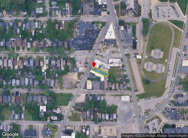  1221 Main St, Niagara Falls, NY Parcel Map