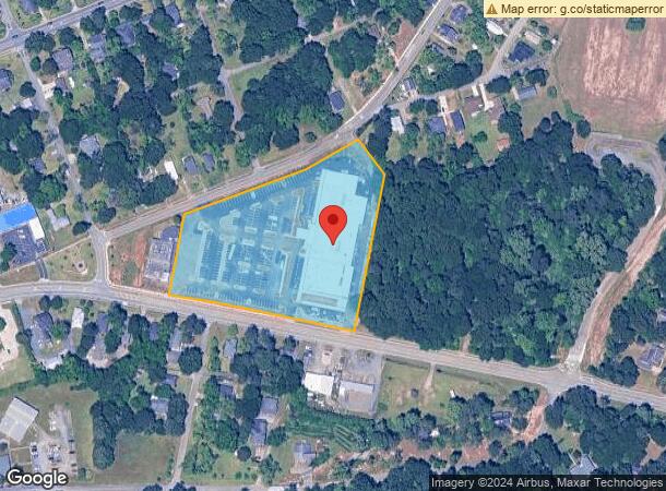  1309 Main St, Perry, GA Parcel Map