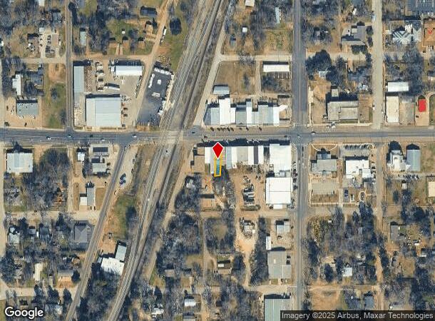 206 W Duval St, Troup, TX Parcel Map