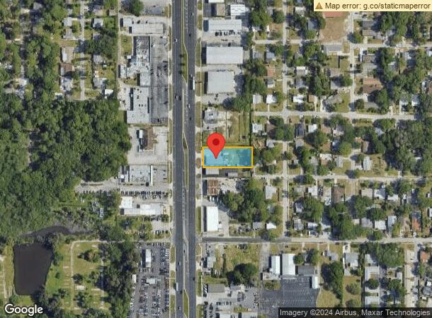  7028 Us Highway 19, New Port Richey, FL Parcel Map