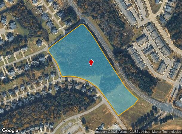 Collinsworth Dr, Clayton, NC Parcel Map