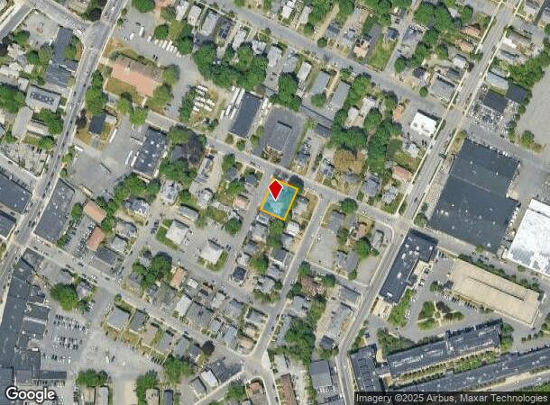  53 Clinton St, Framingham, MA Parcel Map