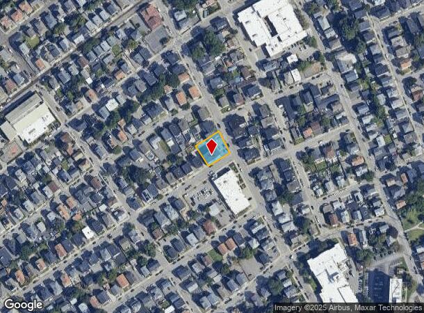  182 Illinois St, Central Falls, RI Parcel Map