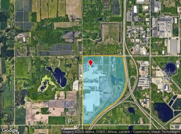  8001 Davis Hwy, Lansing, MI Parcel Map