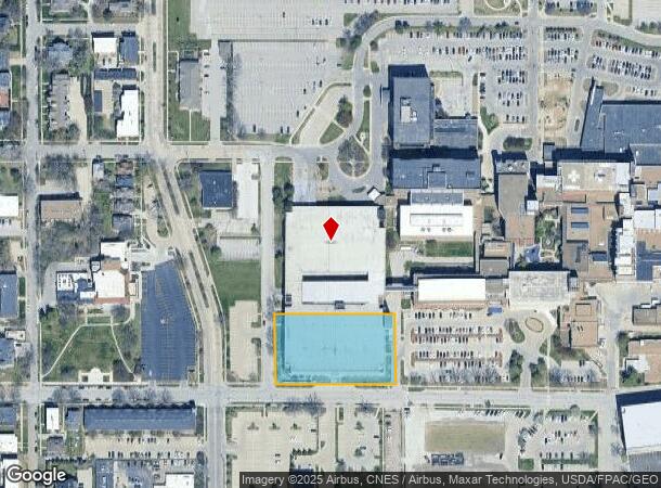1415 Woodland Ave, Des Moines, IA Parcel Map