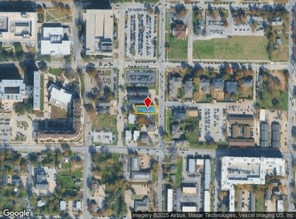 800 S Welch St, Denton, TX Parcel Map