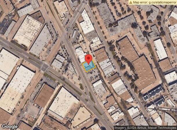  1606 Market Center Blvd, Dallas, TX Parcel Map