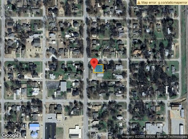  412 N Broadway St, Marlow, OK Parcel Map