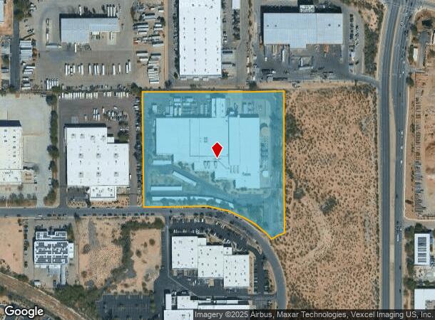  3701 E Columbia St, Tucson, AZ Parcel Map