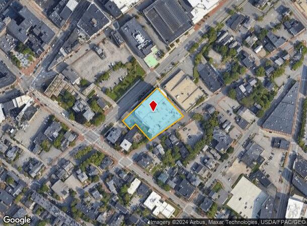  88 Spring St, Portland, ME Parcel Map