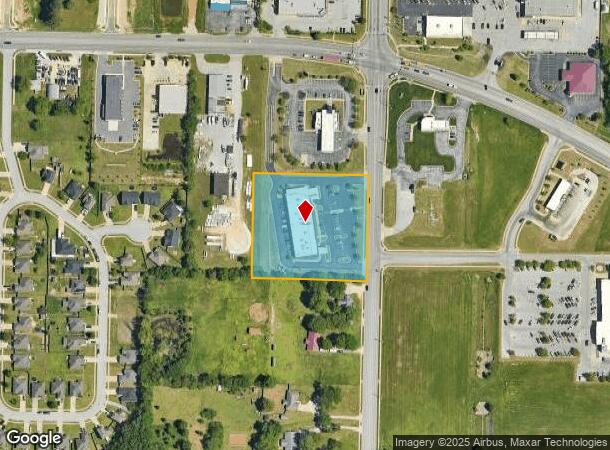  2158 Butterfield Coach Rd, Springdale, AR Parcel Map