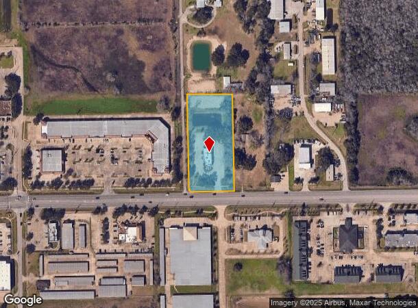8027 Broadway St, Pearland, TX Parcel Map