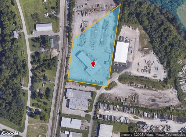  6211 Gheens Mill Rd, Jeffersonville, IN Parcel Map