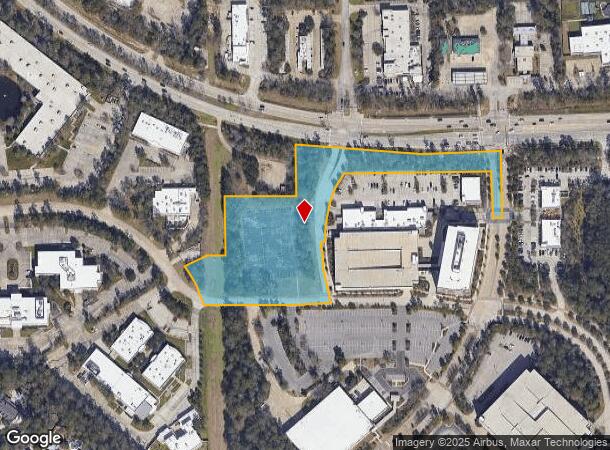  2501 Research Forest Dr, Spring, TX Parcel Map