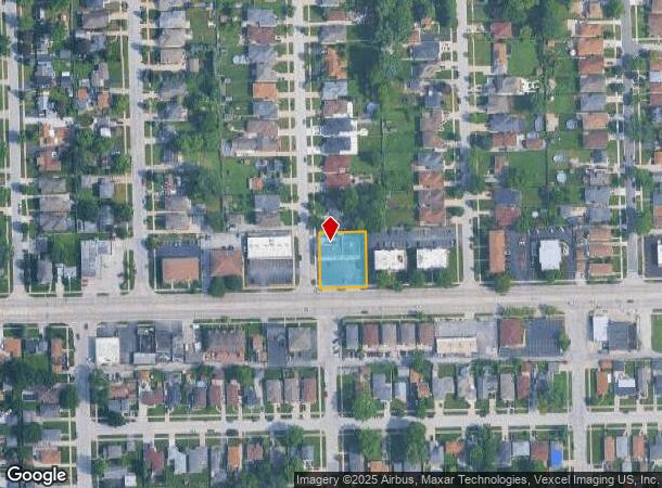 5860 W 87Th St, Burbank, IL Parcel Map