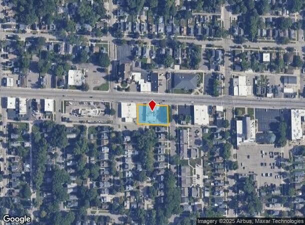 1038 Leonard St Nw, Grand Rapids, MI Parcel Map